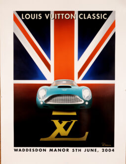 LV Classic Waddesdon Manor by Razzia (2004) – Original Hand-Signed Louis Vuitton Poster