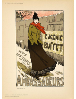 Ambassadeurs by Lucien Metivet DAS MODERNE PLAKAT 1897