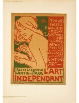 ART INDEPENDANT BY BERCHMANS DAS MODERNE PLAKAT 1897