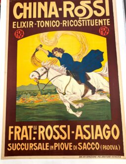 china-rossi italian wine poster