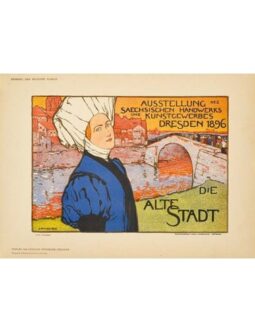 DIE ALTE STADT BY FISCHER DAS MODERNE PLAKAT 1897