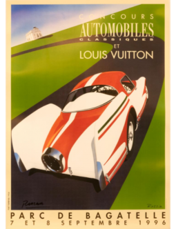 Razzia Louis Vuitton Bagatelle 1996 original hand signed original sm