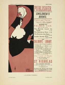 Children's books by Beardsley for Les Affiches Etrangeres 1894