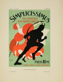 Simplicissimus by Heine for Les Affiches Etrangeres 1894