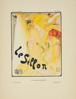 Le sillon by Toussaint for Les Affiches Etrangeres 1894