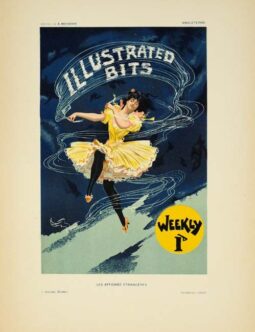 Illustrated bits by Morrow for Les Affiches Etrangeres 1894