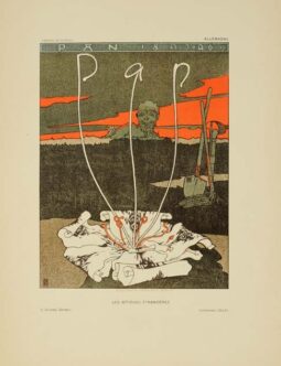 Pan by Sattler for Les Affiches Etrangeres 1894