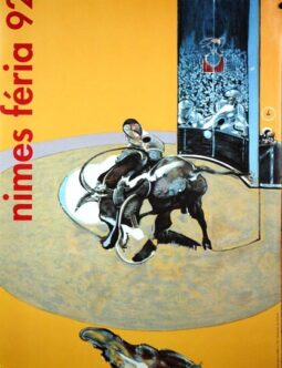 Francis Bacon 1969/1992 Feria Nimes original serigraphie large