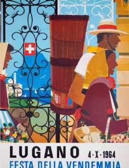 Lugano by Daniel Buzzi 1964 Wine Festival