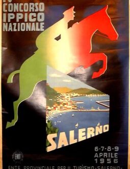 IV Concorso Ippico nazionale Salerno 1956 horse jumping competition