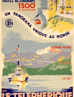 Le Telepherique du Lac D'Annecy by Henry Reb 1939