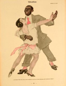 Simplicissimus 1913 by Kainer Dance on linen original