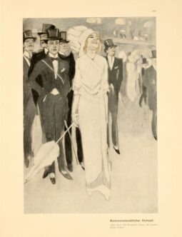 Corso Italia 1913 by Marcello Dudovich chromolithographic plate