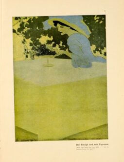 Corso Italia 1913 by Marcello Dudovich chromolithographic plate