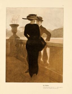 Corso Italia 1913 by Marcello Dudovich chromolithographic plate