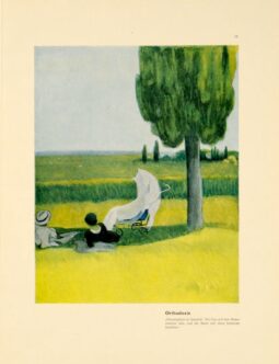 Corso Italia 1913 by Marcello Dudovich chromolithographic plate