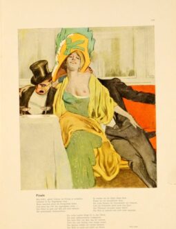 Corso Italia 1913 by Marcello Dudovich chromolithographic plate