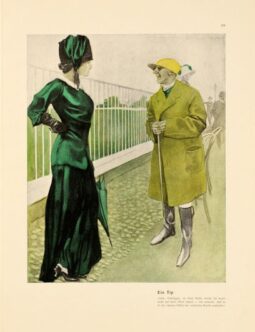 Corso Italia 1913 by Marcello Dudovich chromolithographic plate