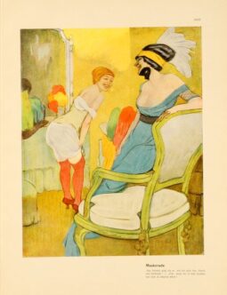 Corso Italia 1913 by Marcello Dudovich chromolithographic plate