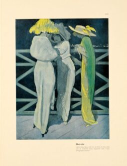 Corso Italia 1913 by Marcello Dudovich chromolithographic plate