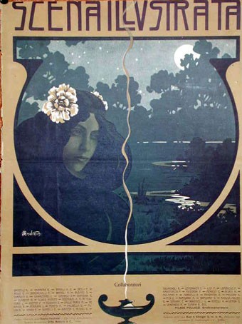 Scena Illustrata Arts Literature Theatre Music by Giuseppe Anichini 1900