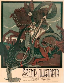 Scena Illustrata Arts Literature Theatre Music by Giuseppe Anichini 1900