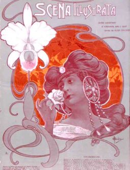 Scena Illustrata Arts Literature Theatre Music by Giuseppe Anichini 1900