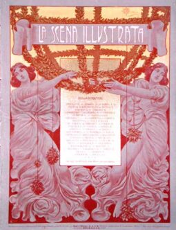 Scena Illustrata Arts Literature Theatre Music 1900