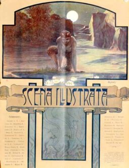 Scena Illustrata Arts Literature Theatre Music 1900