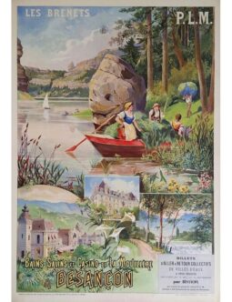 Besancon Les Brenets by Taconville c1900