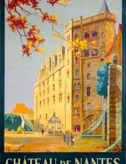Chateau de Nantes by Pierre Commarmond c1930