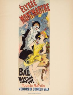 Elysee Montmartre by Cheret 1894 for Les Affiches Illustrees