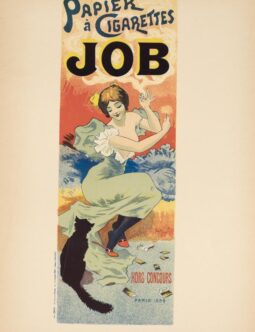 Job Cigarettes by Meunier 1894 for Les Affiches Illustrees