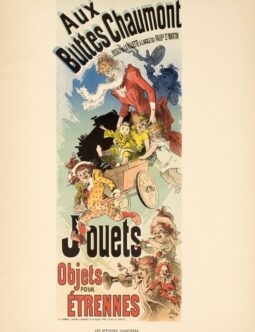Aux Buttes Chaumont by Cheret 1894 for Les Affiches Illustrees