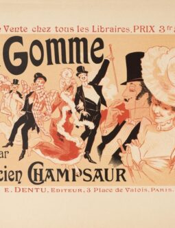 La gomme by Cheret 1894 for Les Affiches Illustrees