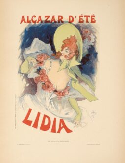 Lidia by Cheret 1894 for Les Affiches Illustrees