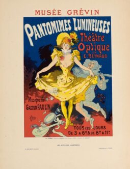 Pantomimes Lumineuses by Cheret 1894 for Les Affiches Illustrees