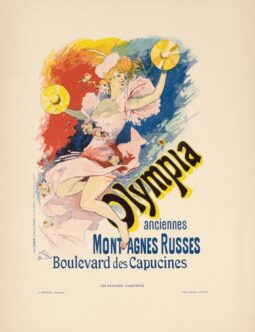 Olympia by Cheret 1894 for Les Affiches Illustrees