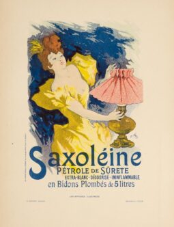 Saxolene by Cheret 1894 for Les Affiches Illustrees