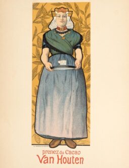 Cacao Van Houten by Willette 1894 for Les Affiches Illustrees