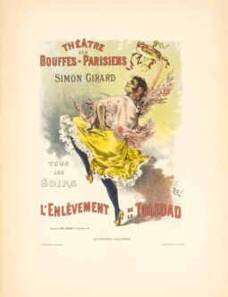Theatre Simon Girard by PAL 1894 for Les Affiches Illustrees