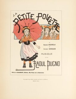 La petite poucette by Montel 1894 for Les Affiches Illustrees
