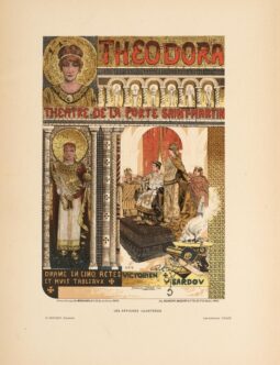 Theodora by Orazi 1894 for Les Affiches Illustrees