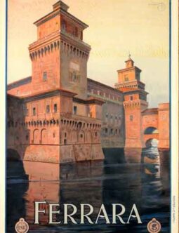 Ferrara Italian Railways Enit 1920c Mario Borgoni