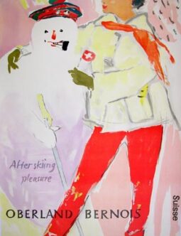 le Frou Frou Original Gouache by Carl Hap c1890's