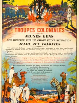 Troupes Coloniales Jeune Gens allez aux Colonies 1927c