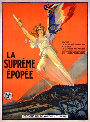 La Supreme Epopee 1919 by Rene Pichon