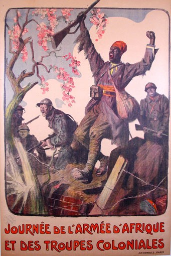 Journey de l'Armée Afrique et Troupes Coloniales by Lucien Jonas 1917
