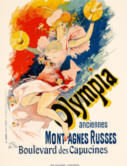 Olympia by Cheret 1894 for Les Affiches Illustrees