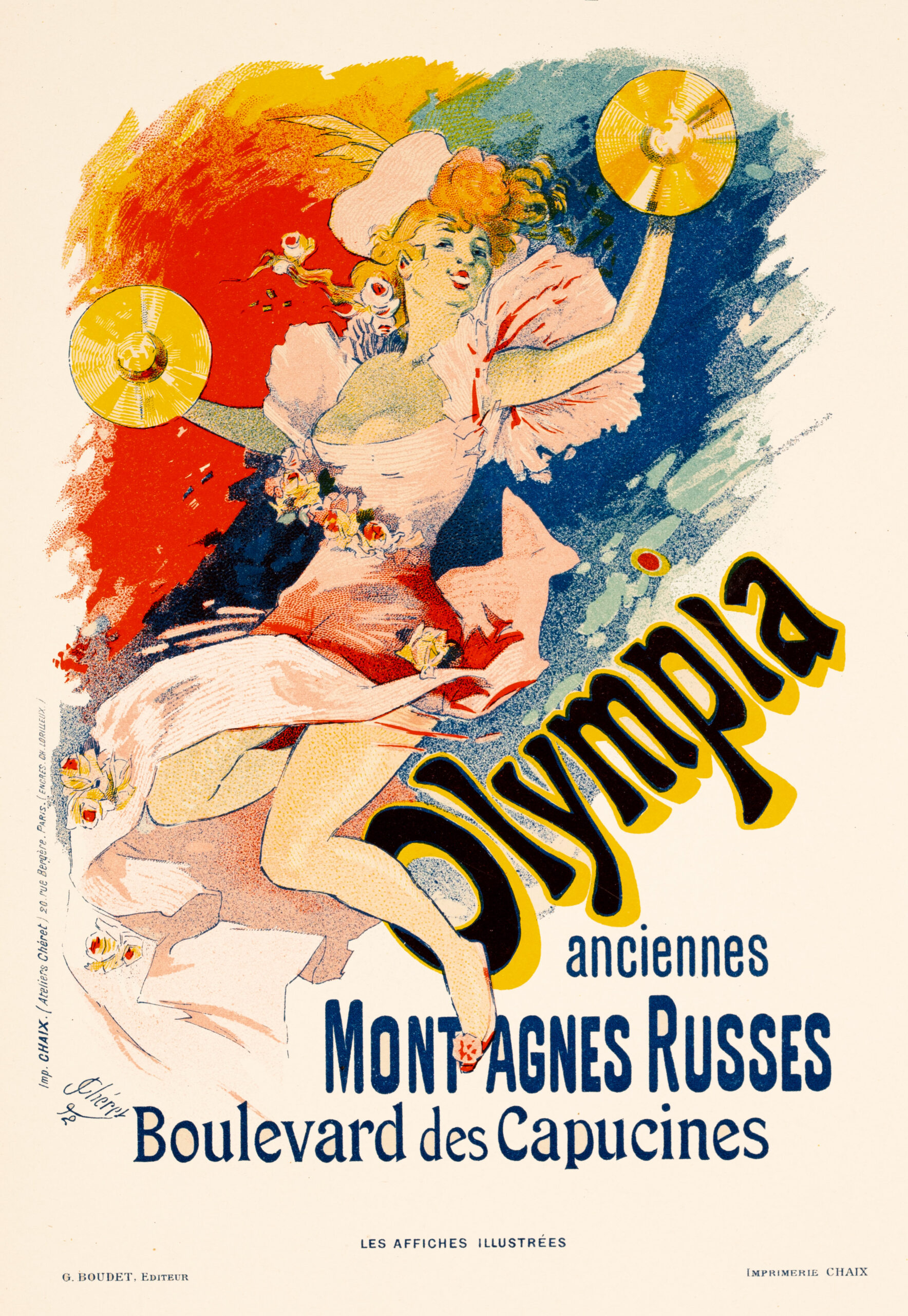 Olympia by Cheret 1894 for Les Affiches Illustrees